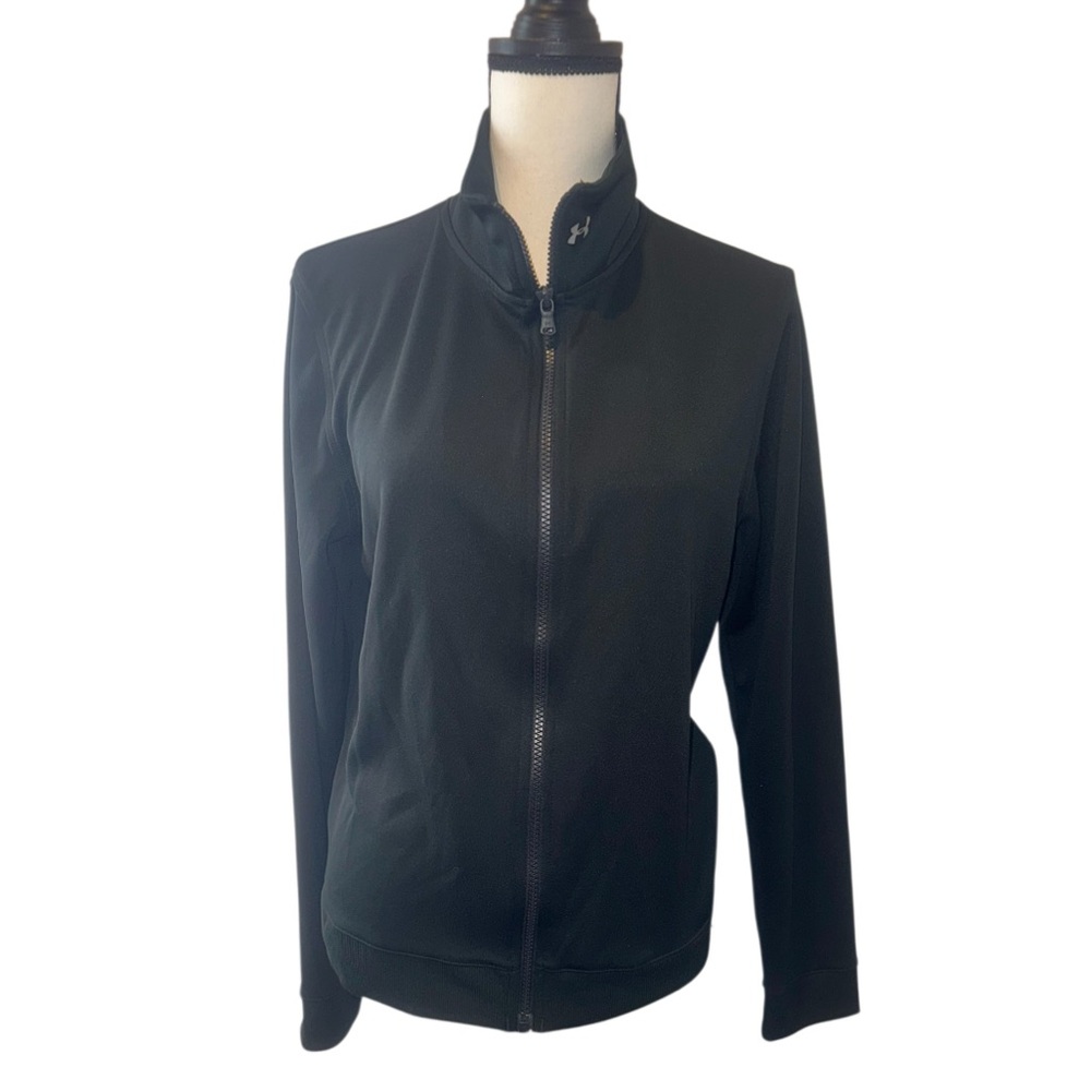 UNDER ARMOUR women’s black athletic jacket size medium